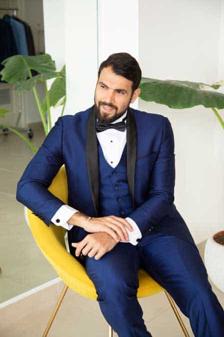 Tuxedo Azul