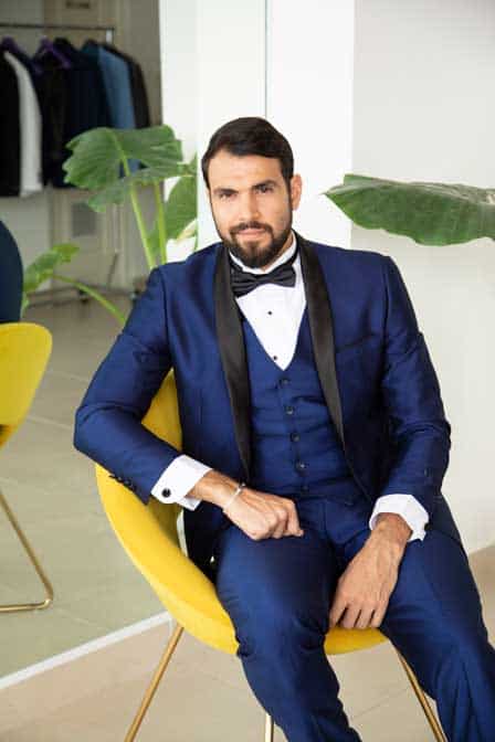 Tuxedo Azul