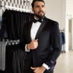 Tuxedo negro velvet