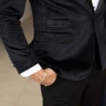 Tuxedo negro velvet