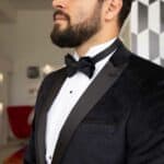 Tuxedo negro velvet