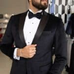 Tuxedo negro velvet