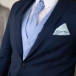 Blue suit